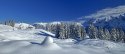 Kranzbergpanorma im Winter, © Alpenwelt Karwendel | Hubert Hornsteiner