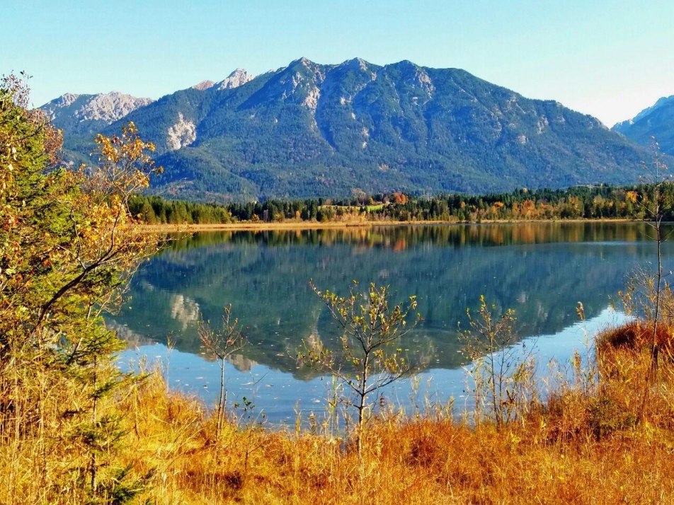 Der Barmsee bei Krün   Herbststimmung, © Schädler