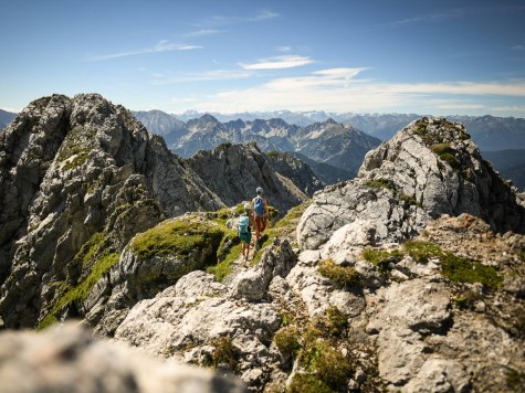 View at the Mittenwalder via ferrata , © Alpenwelt Karwendel | Philipp Gülland