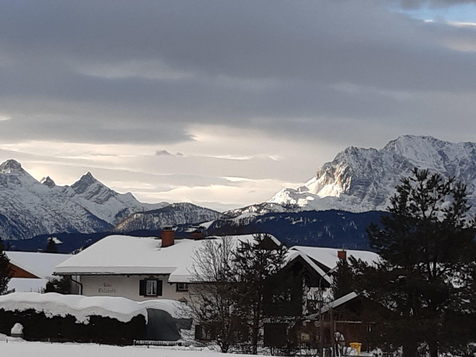 Alpenblick Winter