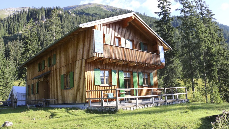Krinner-Kofler-Hütte 2368, © Alpenwelt Karwendel | Deutscher Alpenverein