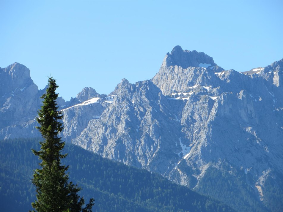 Westliche Karwendelspitze vom Südbalkon