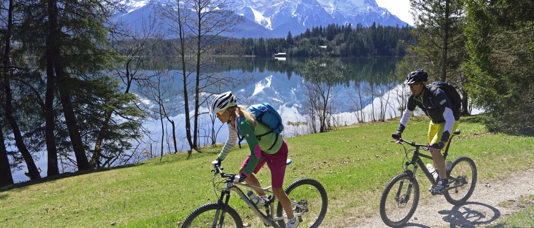 Barmsee mit dem Bike, © Alpenwelt Karwendel | Stefan Eisend