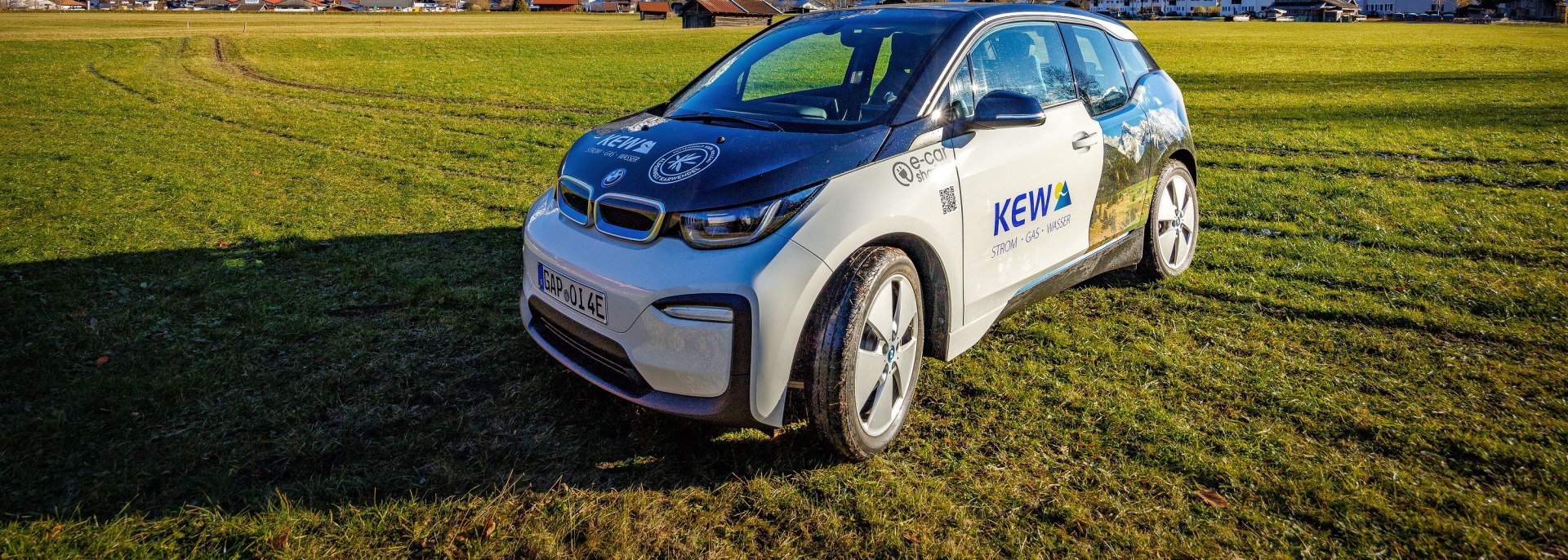 Carsharing E-Auto der KEW GmbH, © KEW GmbH | Rudolf Pohmann  Carsharing E-Auto der KEW GmbH, © KEW GmbH | Rudolf Pohmann