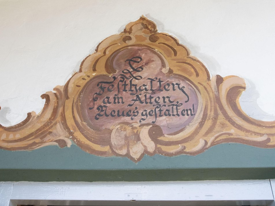 Spruch Gemälde Haus