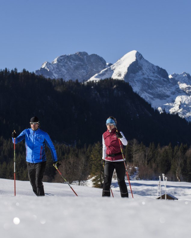 Langlauf, © Alpenwelt Karwendel | Wolfgang Ehn