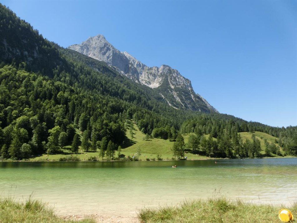 Ferchensee mit Wetterstein Ferchensee mit Wetterstein