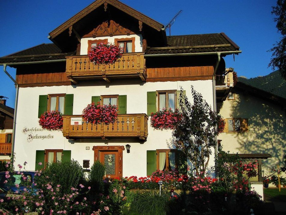 Gästehaus Birkengarten Krün   Sommer