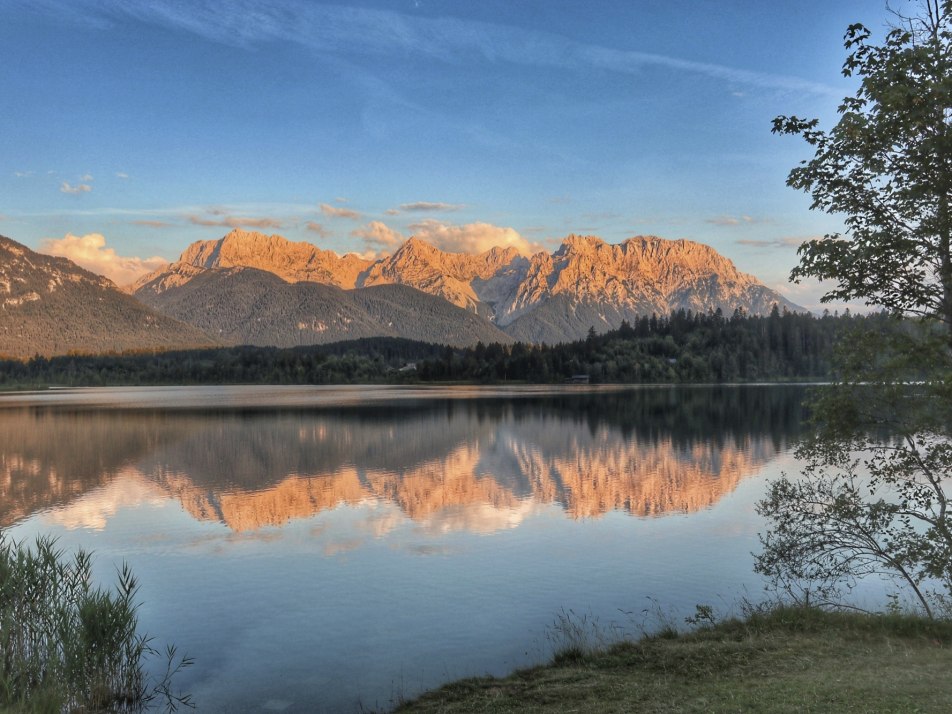 Barmsee bei Krün im Sommer, © Alpenwelt Karwendel| Marcel Dominik