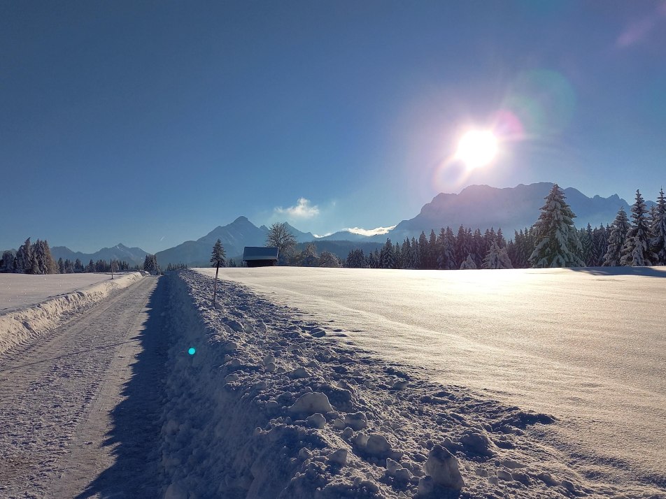 Weg nach Mittenwald