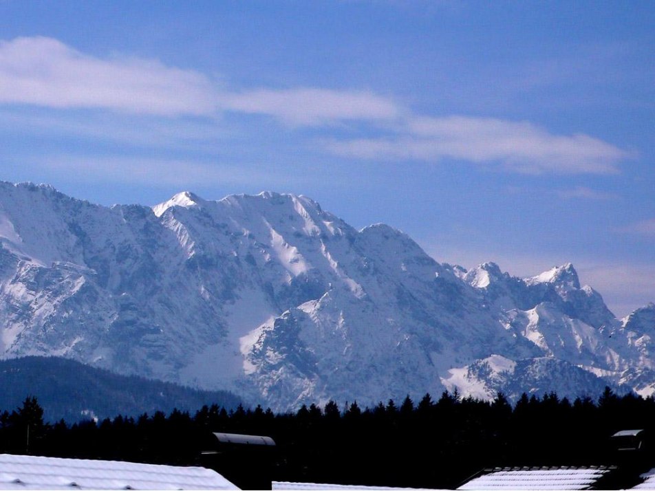 Krün: Das Wetterstein im Winter