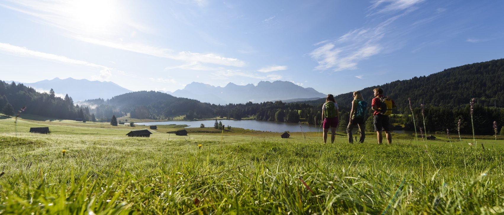 Geroldsee Wandergruppe, © Alpenwelt Karwendel | Wolfgang Ehn