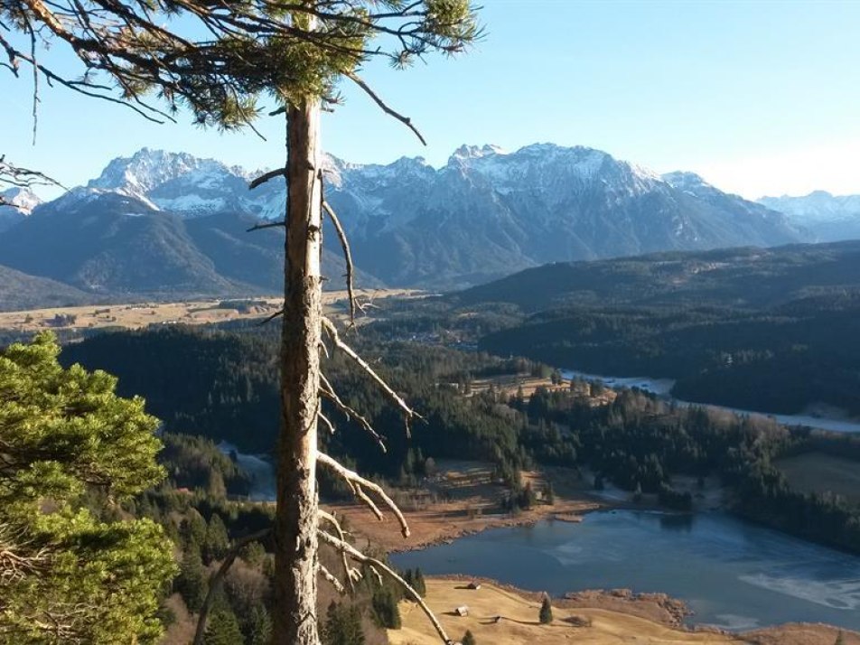 Geroldsee mit Karwendelgebierge