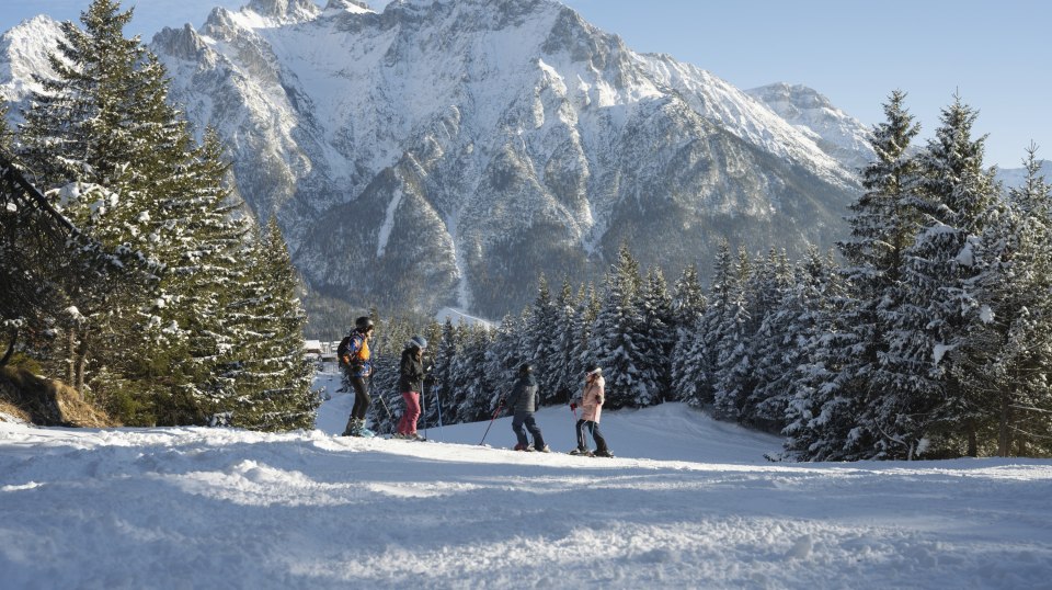 Skifreuden am Familienparadies Kranzberg, © Alpenwelt Karwendel | André Alexander@formgestalter