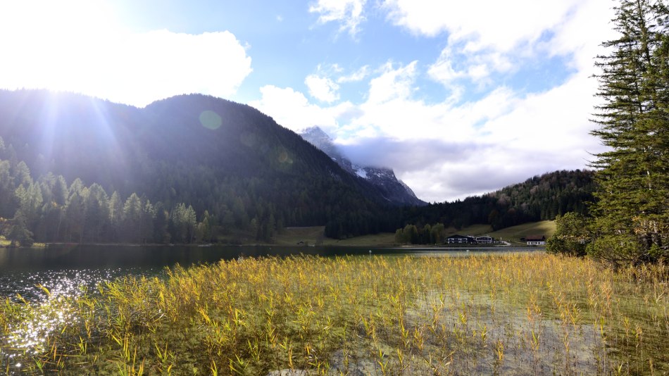 Lautersee im Spätherbst, © Alpenwelt Karwendel | Stefan Eisend