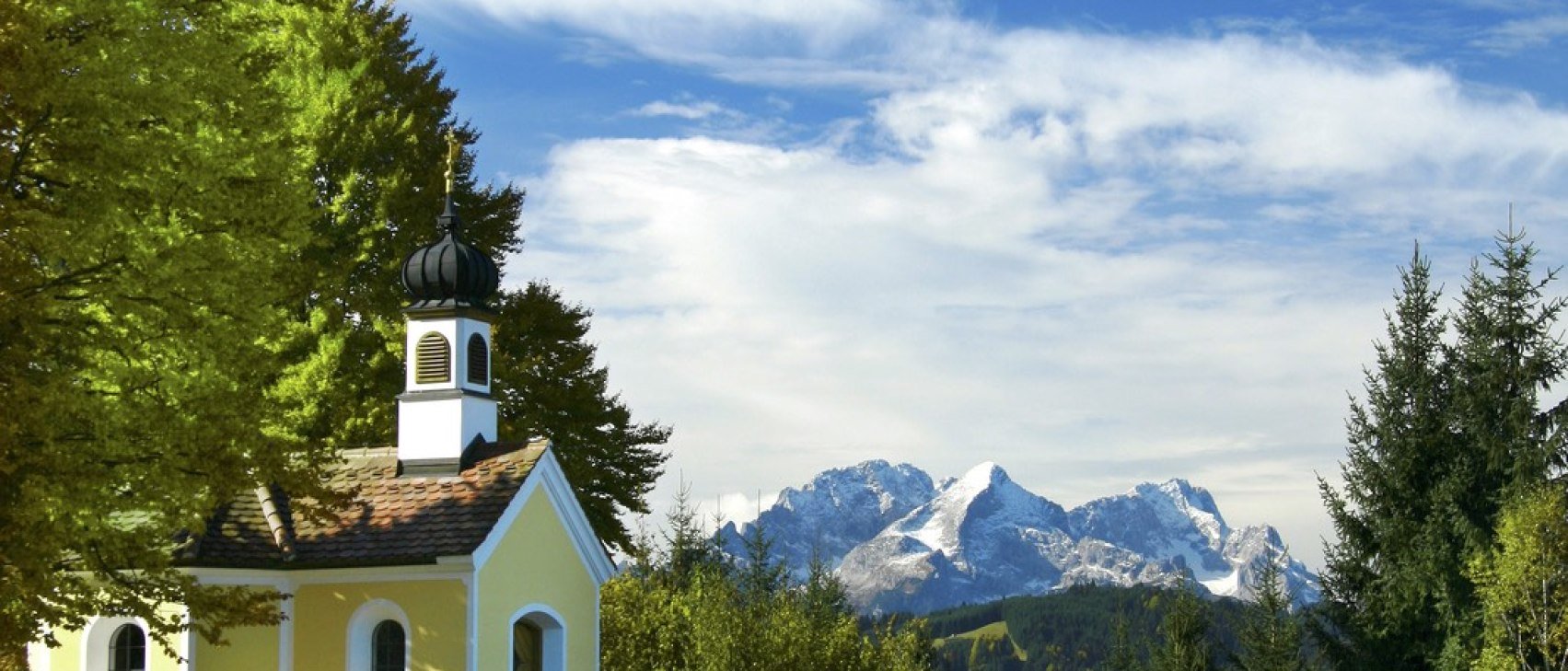 Kapelle Maria Rast bei Krün, © Alpenwelt Karwendel|Christoph Schober Kapelle Maria Rast bei Krün, © Alpenwelt Karwendel|Christoph Schober