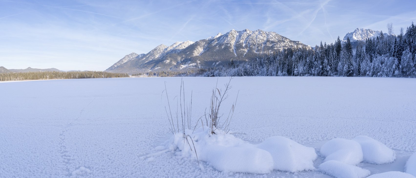 Winter am Barmsee, © Alpenwelt Karwendel | Rosemarie Karg