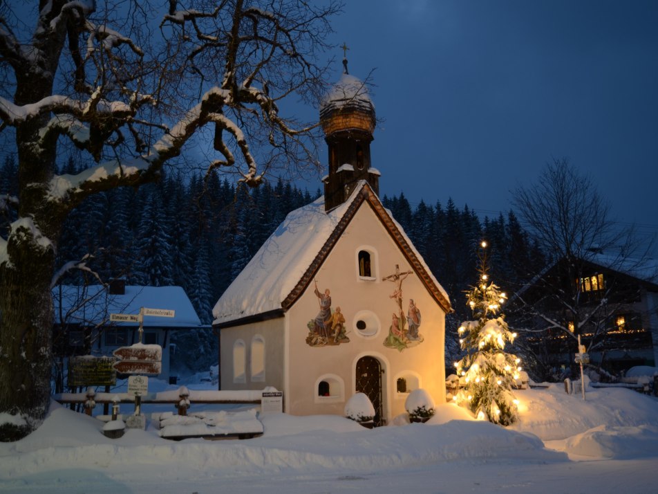Klaiser Kapelle im Winter