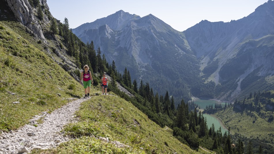 Weg vom Soiernhaus zur Schöttelkarspitze, © Alpenwelt Karwendel | Pierre Johne