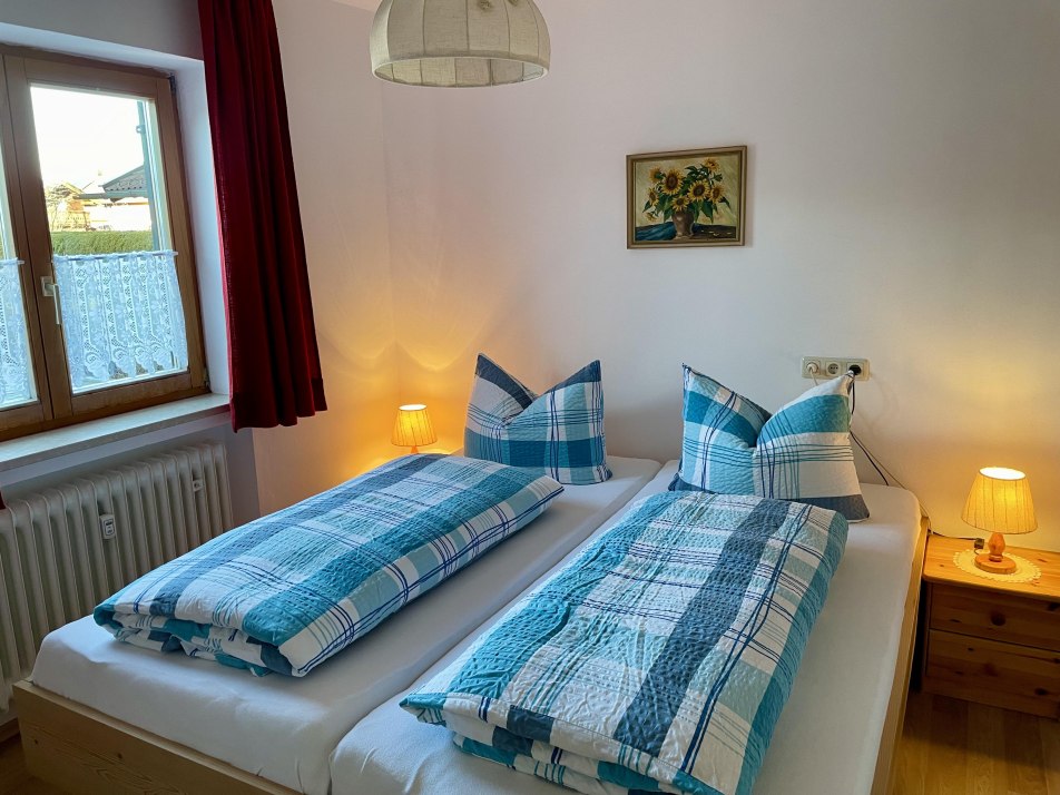 Schlafzimmer Wohnung Arnika, © Familie Hammerle