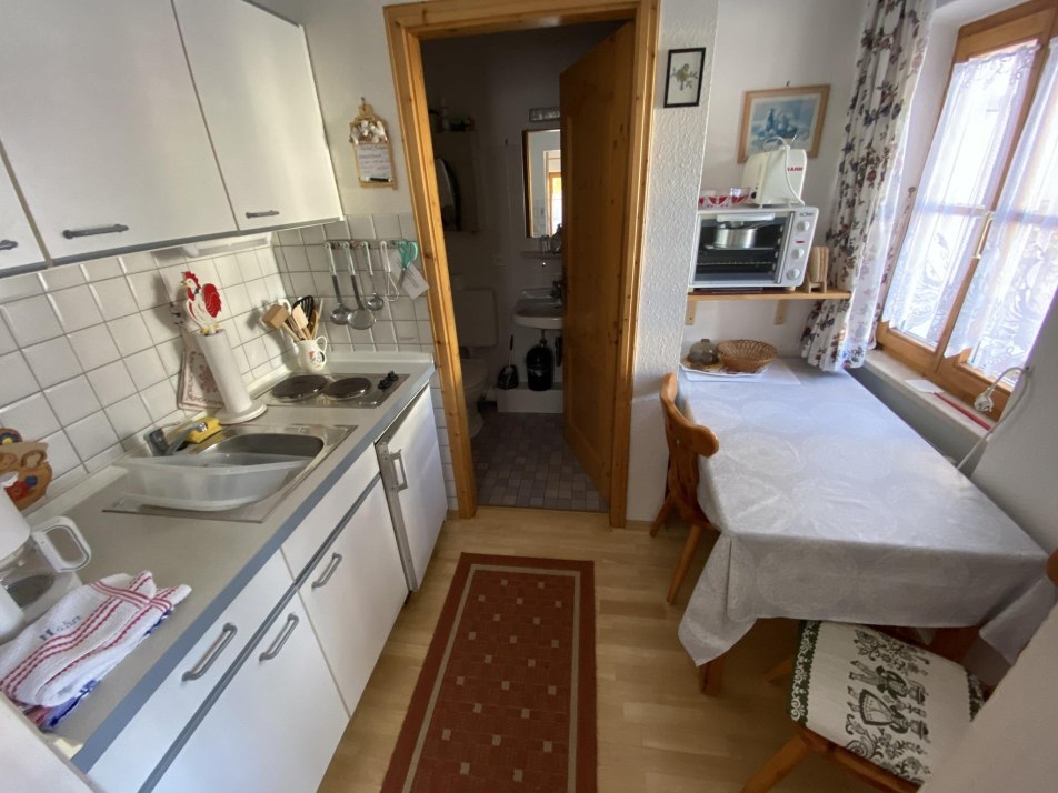 Appartement Karwendel Küchenabteil