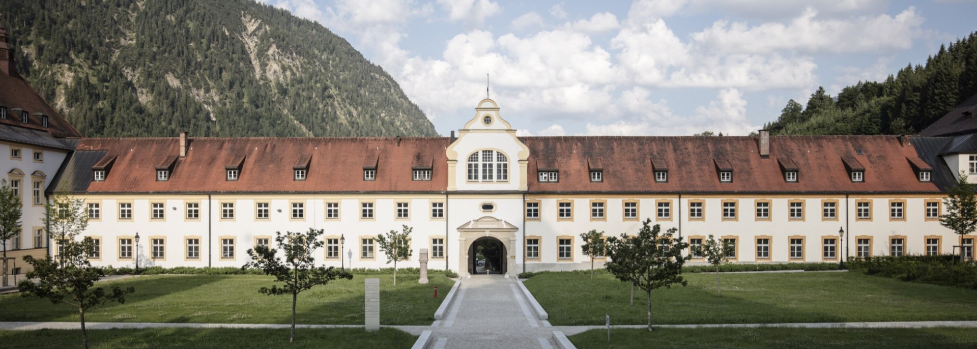 Außenansicht des Klosters in Ettal, © Matthias Fend