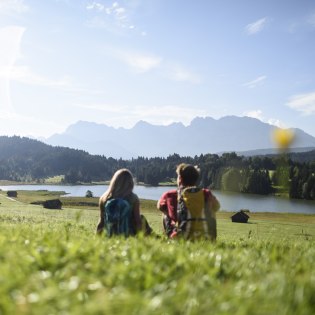 Der Ideale Ruhepunkt - Eine Wanderung zum Geroldsee bei Krün, © Alpenwelt Karwendel | Wolfgang Ehn