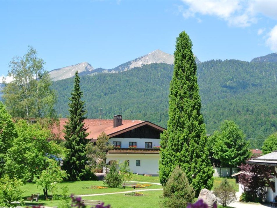 Blick zum Kurpart Westen, © Ferienwohnungen Isarwinkel