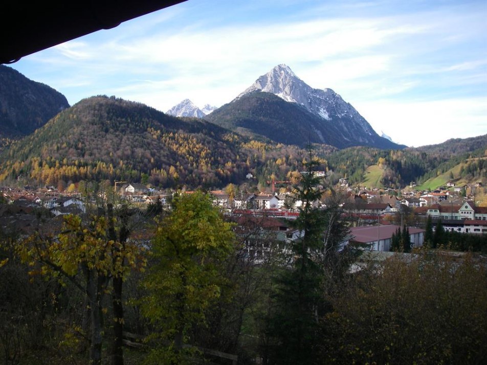 Blick vom Balkon