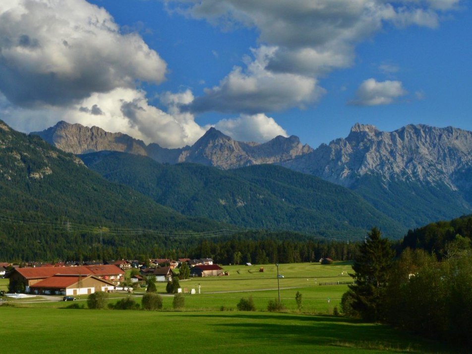 Ausblick Karwendel