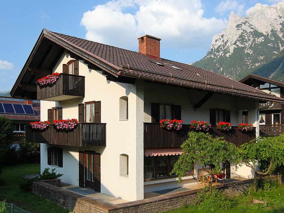 Haus im Sommer