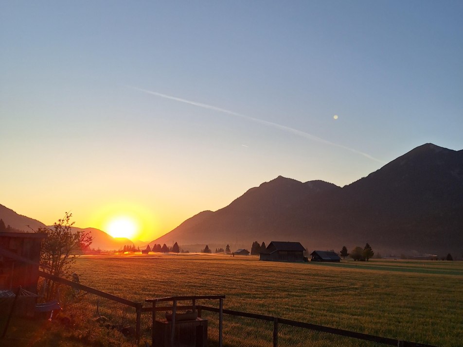 Sommer Sonnenaufgang Adlerhorst