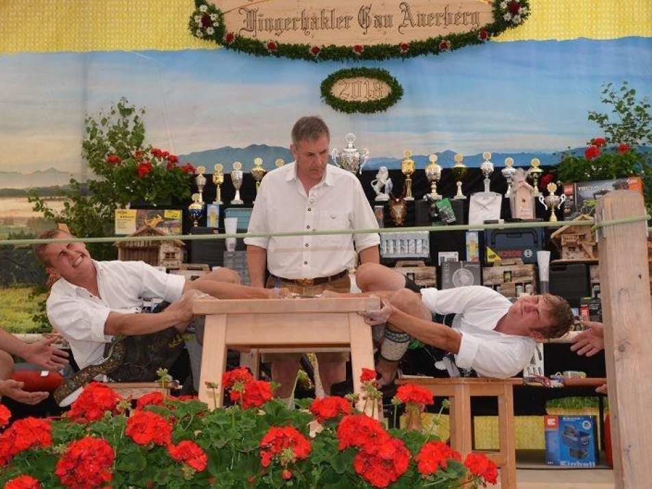 70 Jahre Bayerische Meisterschaft im Fingerhakeln, © Fingerhakler-Verein