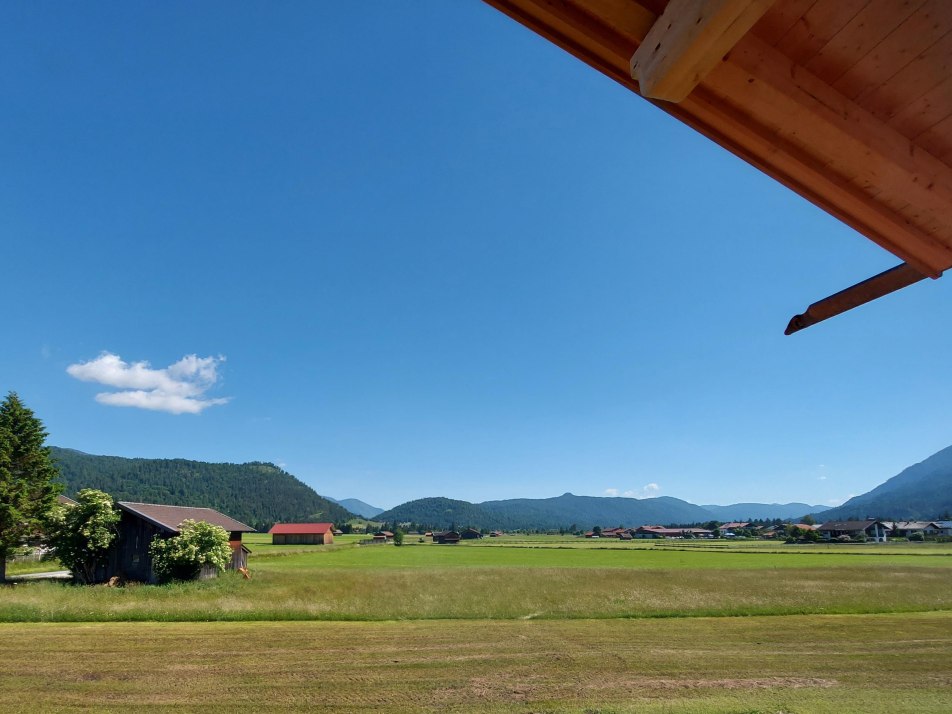 Blick nach Norden vom Westbalkon Fewo 2