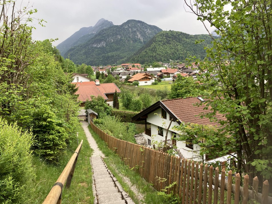 Abgang zum Ort
