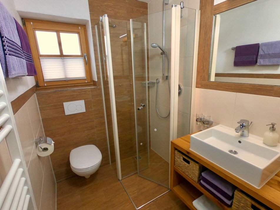 Ferienwohnung Hiemer Krottenkopf - Bad