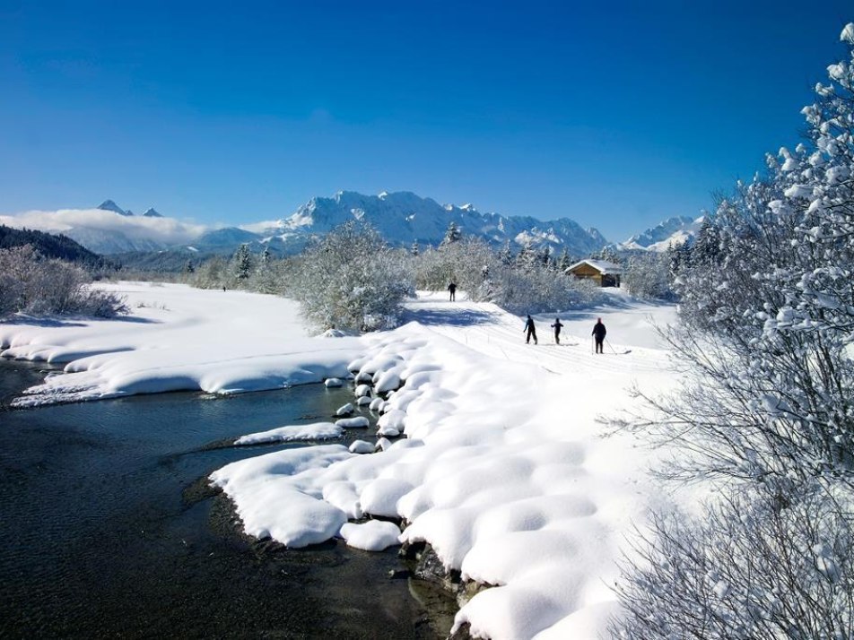 Langlauf Isar