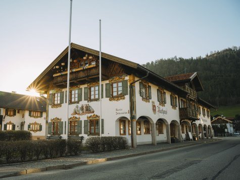 Wonderful view of the Wallgau town hall , © Alpenwelt Karwendel | Kristof Göttling