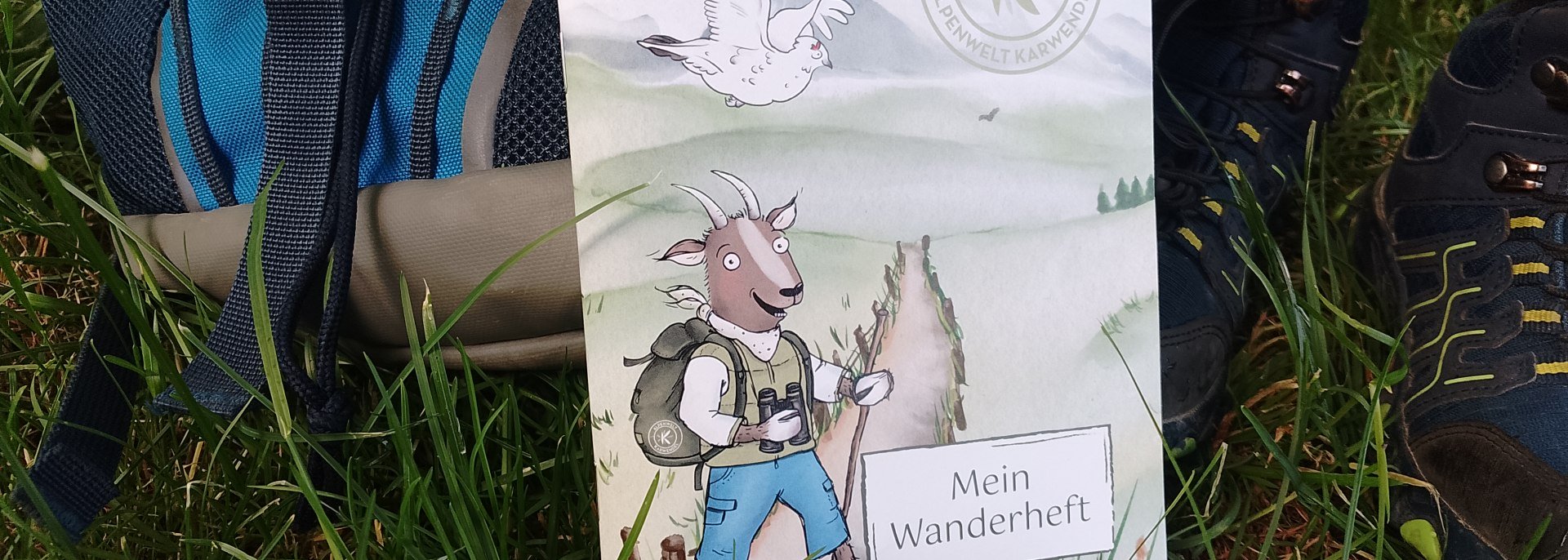 Wanderheft für Kinder der Alpenwelt Karwendel, © Alpenwelt Karwendel | Magdalena Sailer