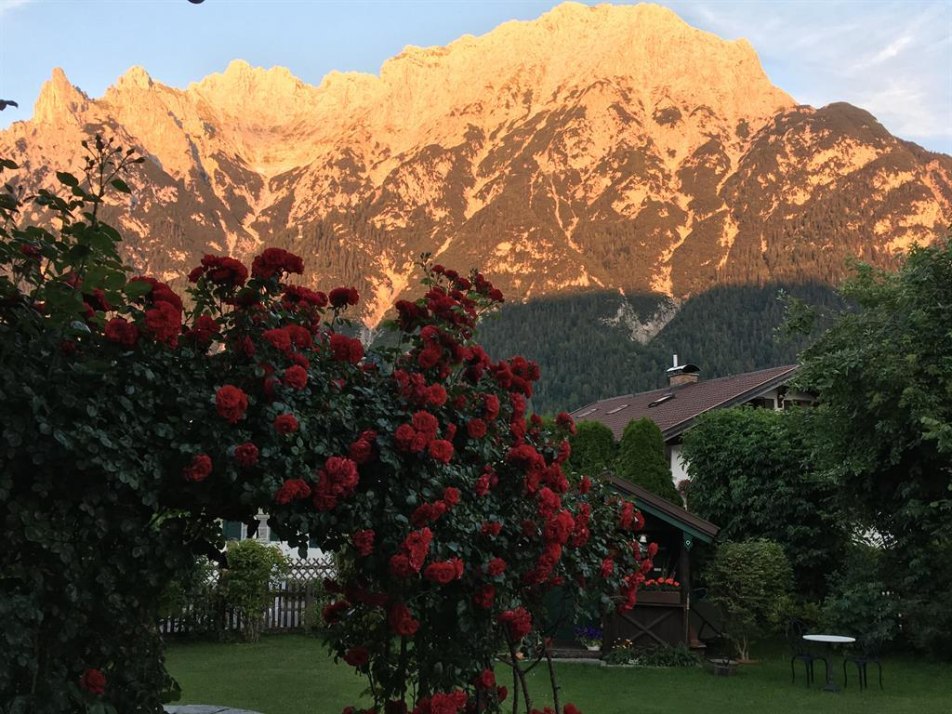 Alpenglühn Karwendel