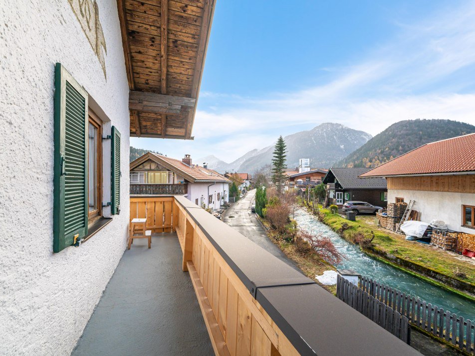 View from the balcony - western side