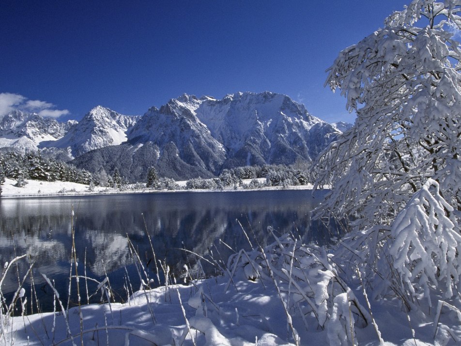 Luttensee im Winter, © Alpenwelt Karwendel | Wolfgang Ehn