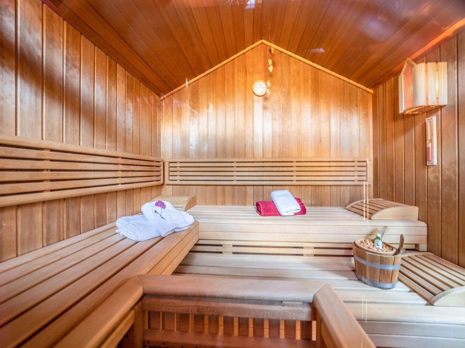 Sauna in the garden