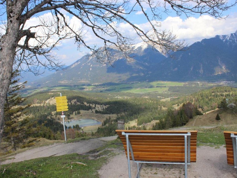 Ausblick vom hohen Kranzberg