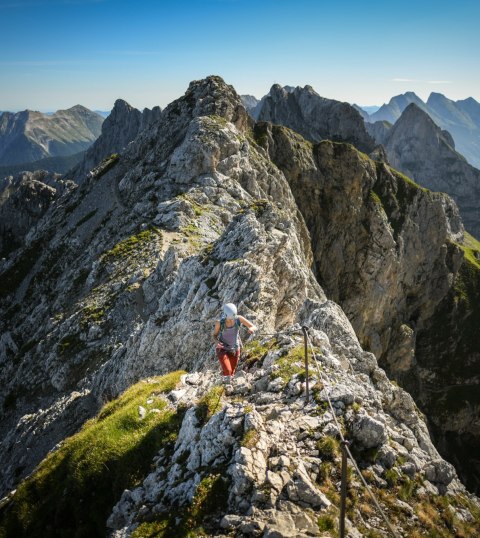 Mittenwalder Klettersteig im Karwendel, © Alpenwelt Karwendel | Philipp Gülland