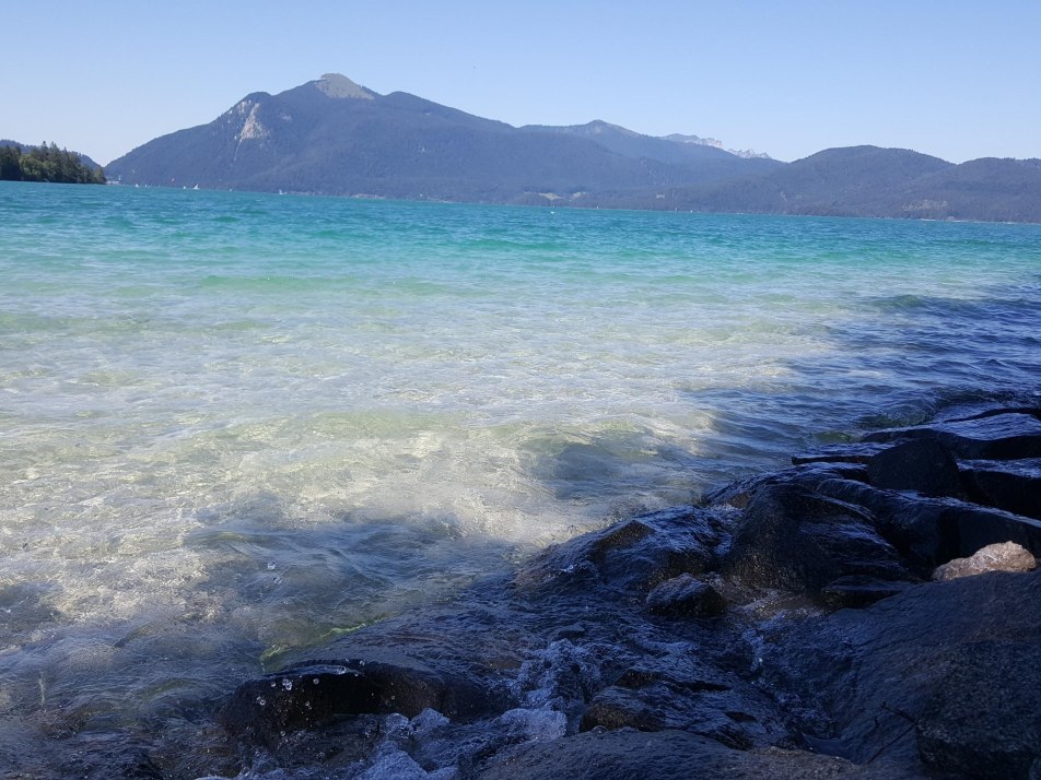 Walchensee von Krün 14 km Entfernung