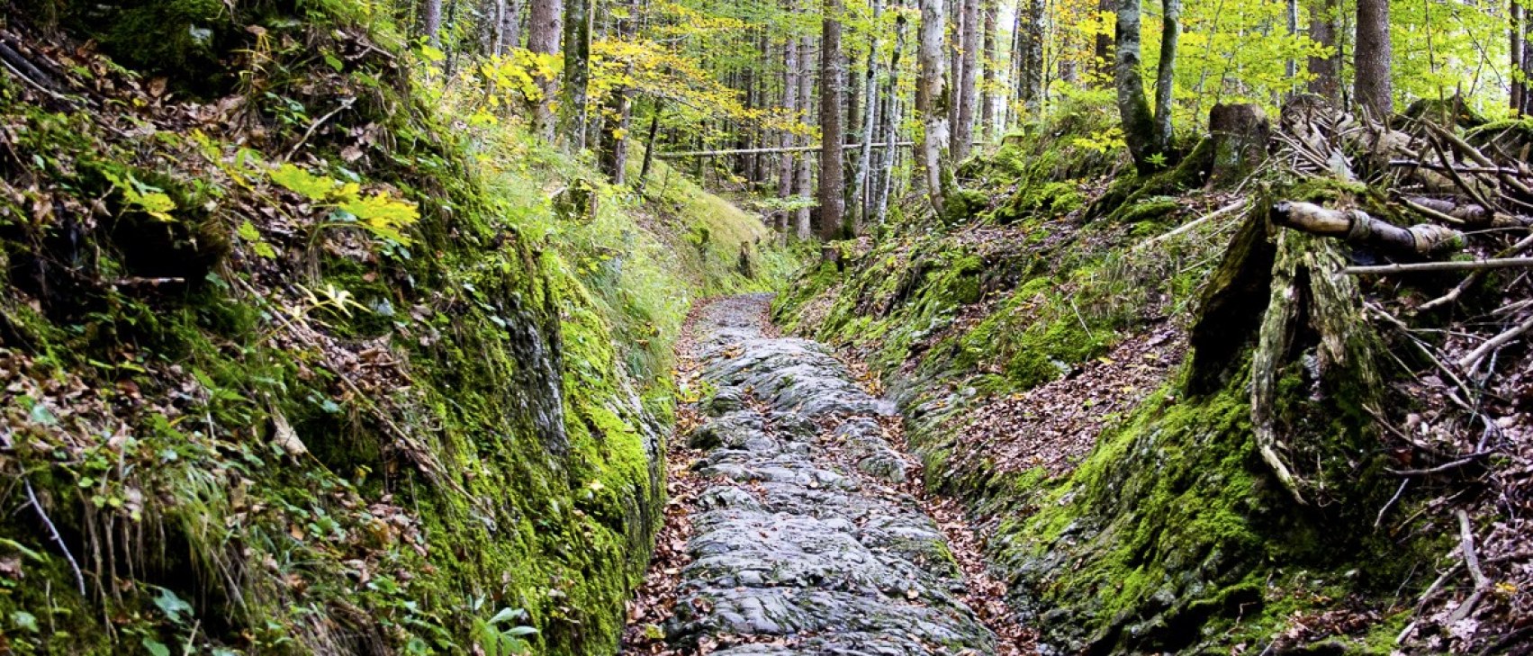 Via Raetia - Römerstraße bei Klais, © Alpenwelt Karwendel |Wilfried Gans