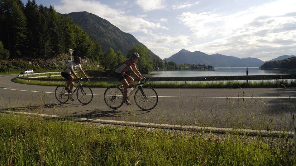 Rennradtour am Walchensee, © Alpenwelt Karwendel | Wolfgang Ehn