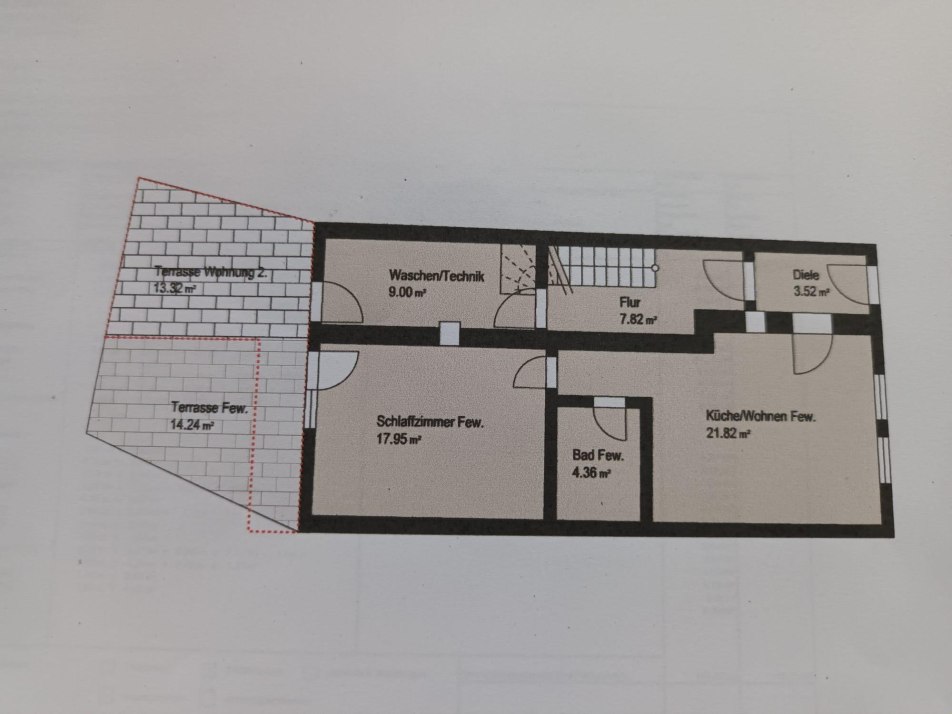 Grundriss Ferienwohnung