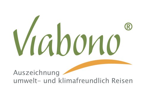 Viabono Auszeichnung umwelt- und klimafreundlich Reisen, © www.viabono.de
